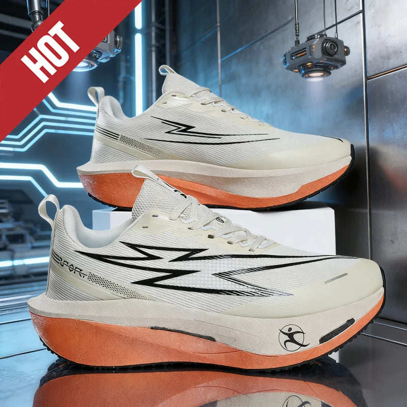 Scarpe Da Corsa Con Piastra In Carbonio Ammortizzate Per Maratona Traspiranti E Leggere Antiscivolo Per Uomo E Donna