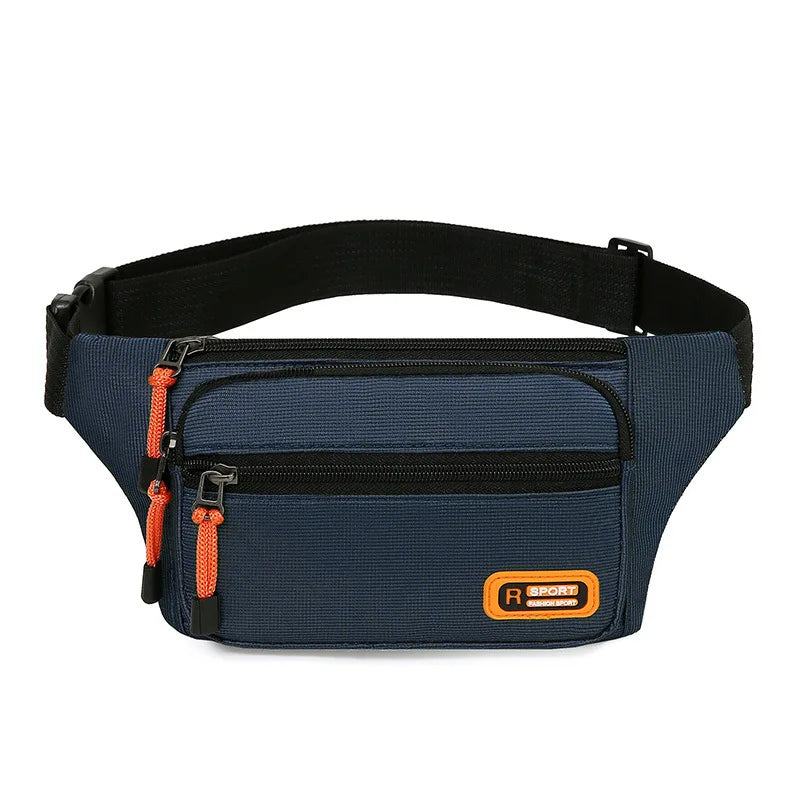 Marsupio da Uomo Impermeabile Unisex Borsa a Tracolla per Corsa e Attività Leggero e Resistente