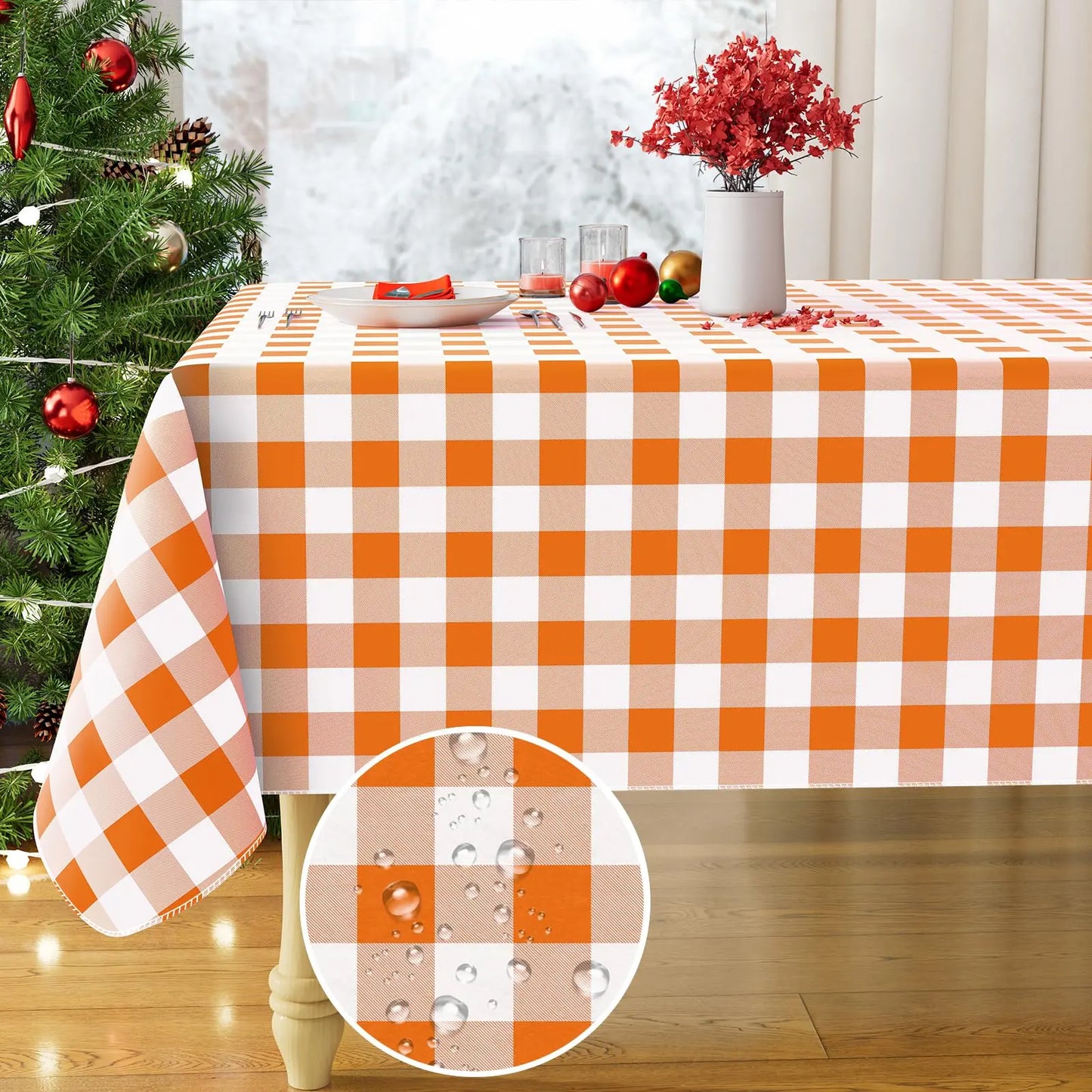 Tovaglia Da Tavolo Rettangolare In Flanella Impermeabile Per Esterno Elasticizzata 60x120 Grigio Per Picnic Campeggio