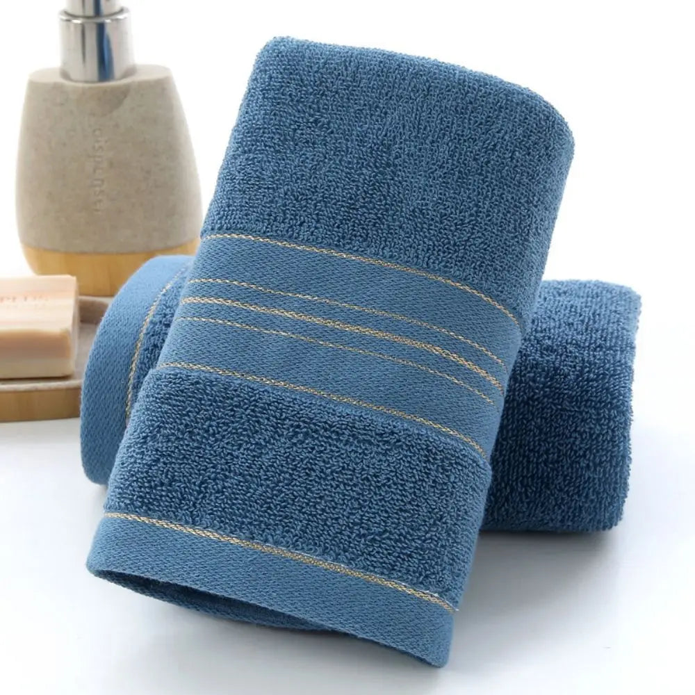 Set da 1 2 4 Pezzi Asciugamani Viso in Cotone Classe A Spessi e Assorbenti Jacquard Cotone Delicati Sulla Pelle Adulti