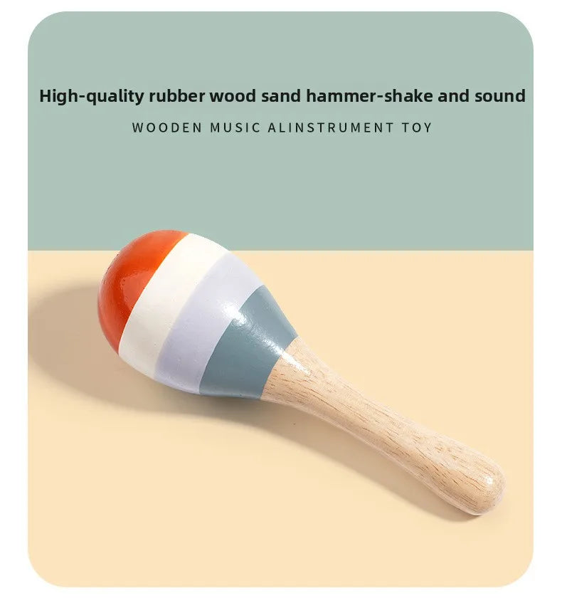 Set Strumenti Musicali In Legno Per Bambini 2-4 Montessori