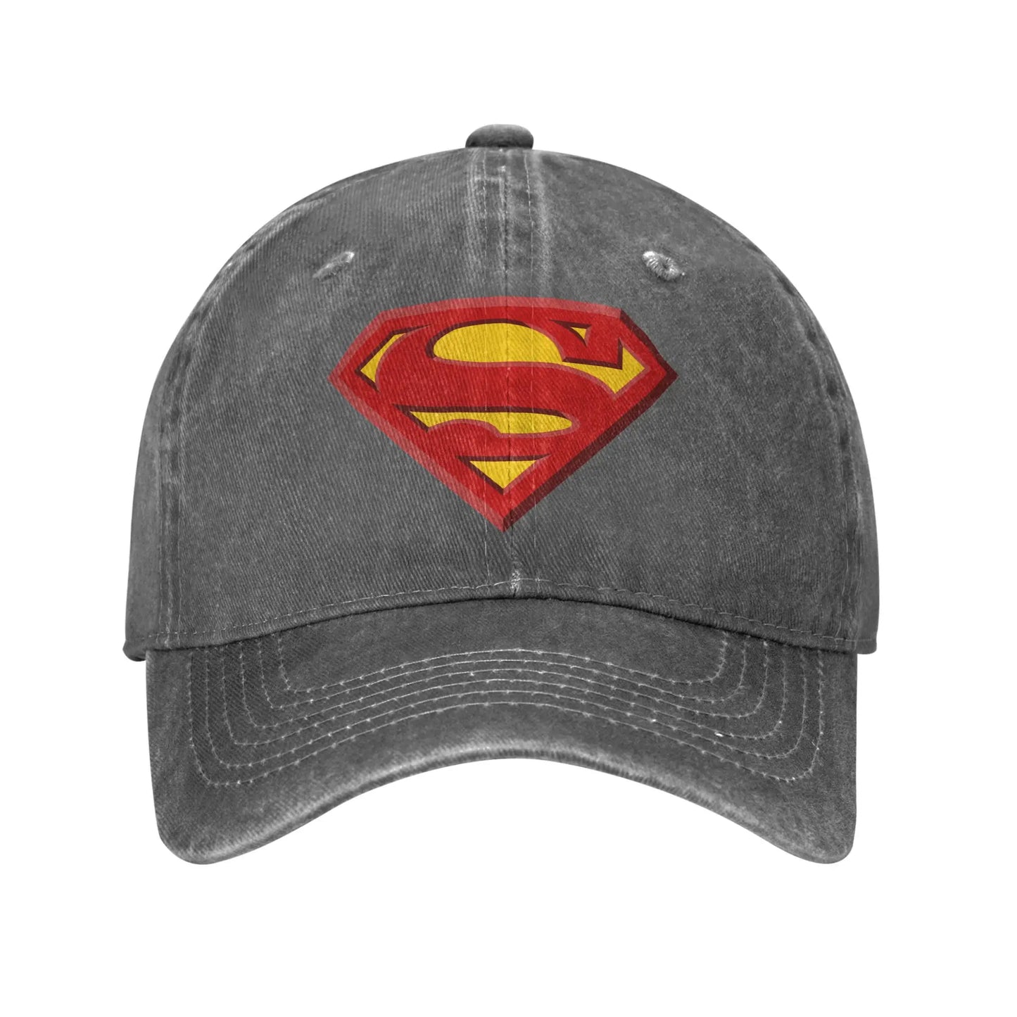 Berretti Da Baseball Unisex Con Logo Superman Estivo Retro Cosplay Stile Vintage Autentico