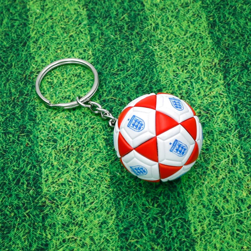 Ciondolo Portachiavi Calcio Souvenir Per Fan Regalo Piccolo Per Attività Scolastiche E Accessori Fai Da Te