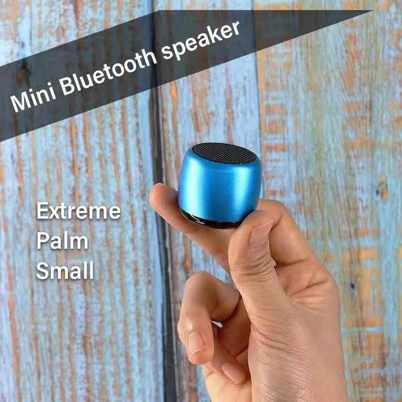 Mini Altoparlante Bluetooth Senza Fili Portatile In Metallo Lettore Musicale Per PC E Smartphone