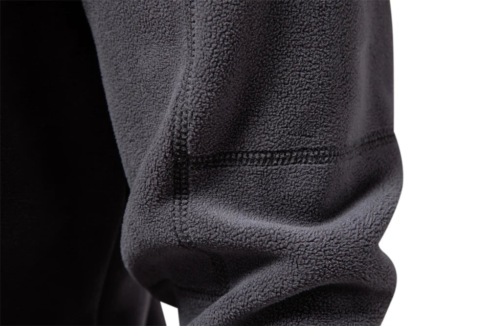 Giacca In Pile AIOPESON Per Uomo Caldo Premium Con Cerniera E Collo Rovesciato Soft Shell
