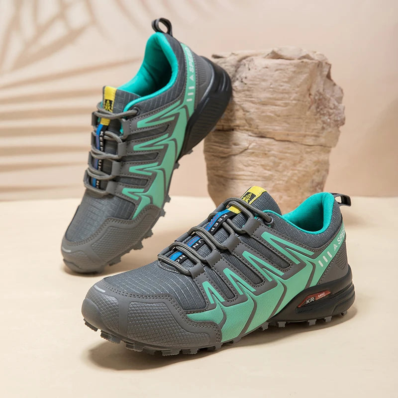 Scarpe Da Trekking Uomo Traspiranti In Rete Antiscivolo Per Terreni Misti All Aperto Resistente All Usura Esterni