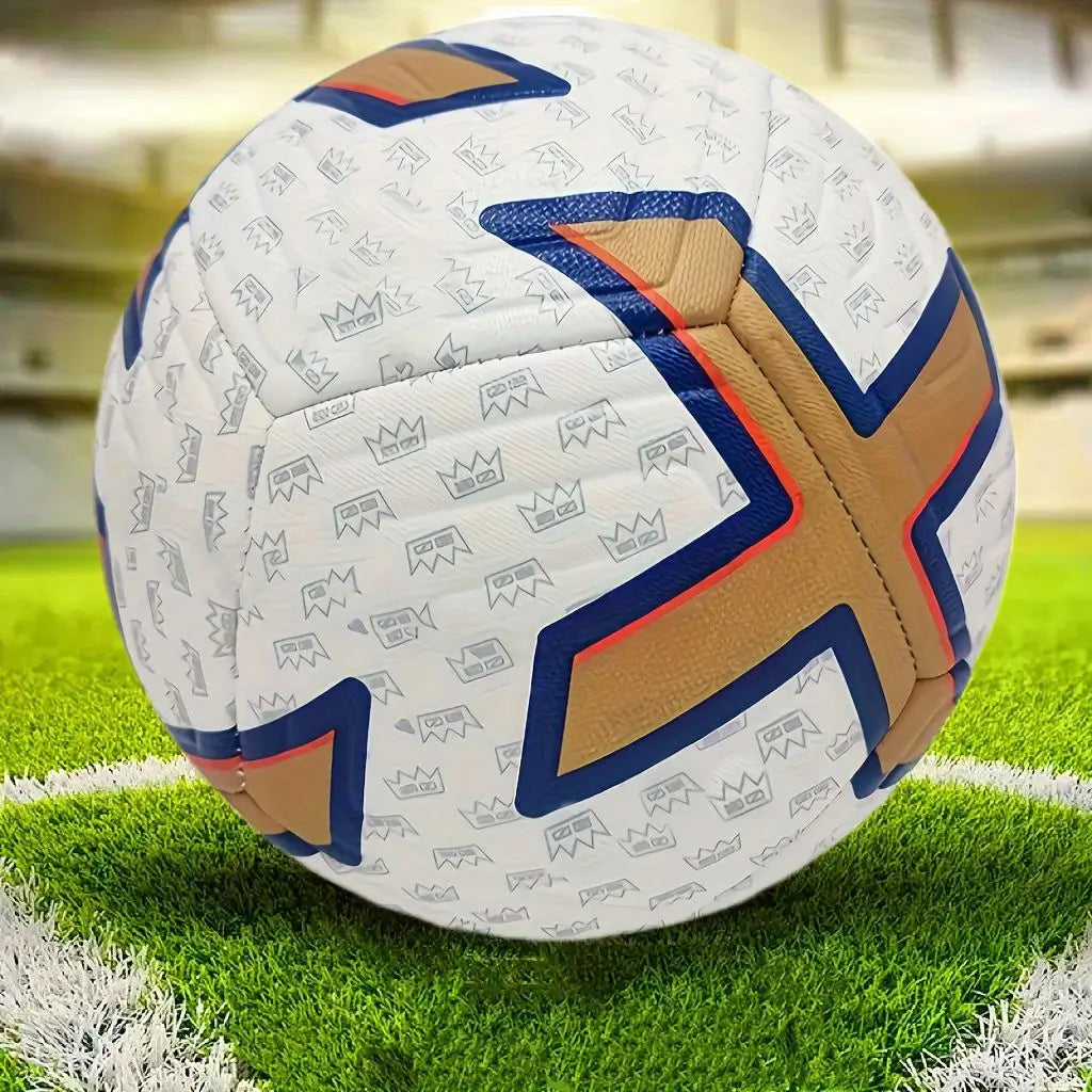 Pallone Da Calcio PU Taglia 5 Per Allenamento Eventi Europei Controllo Resistenza Professionale