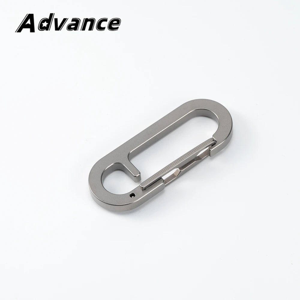 Portachiavi In Lega Di Titanio Multifunzionale EDC Set Accessori Con Fibbia Strumento Esterno