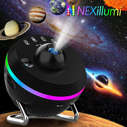 Proiettore Galaxy Star 13 In 1 Lampada Da Soffitto Meteora Con Lente HD Luce Notturna Colorata Per Bambini E Decorazioni Per Camera