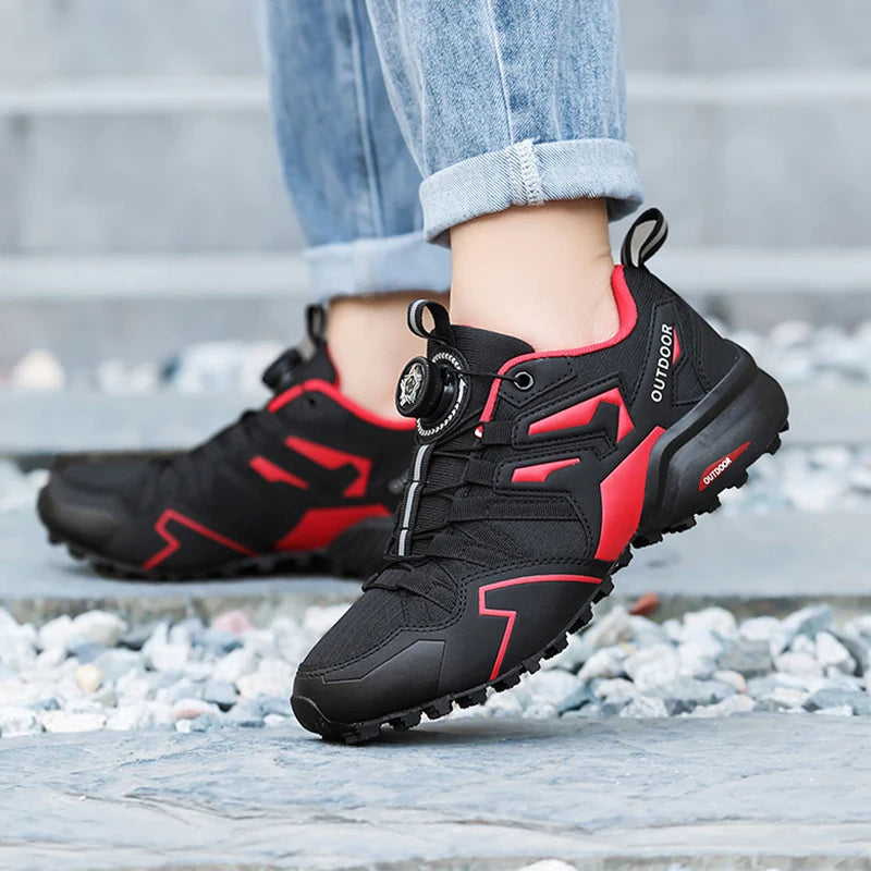 Scarpe Da Ciclismo Traspiranti Per MTB Uomo Modello X111 Con Sistema SPD Suola In Gomma E Rivestimento In Pelle