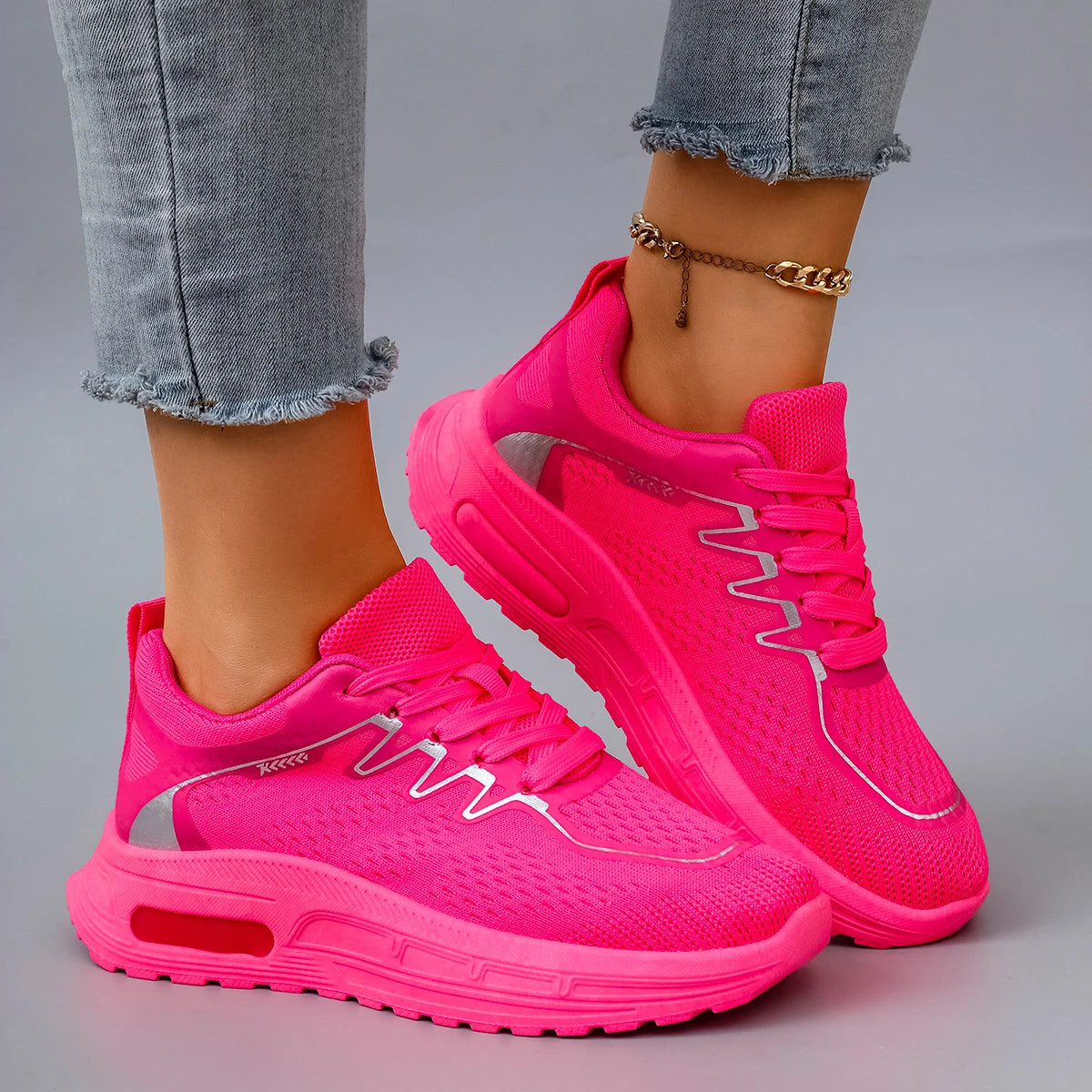 Scarpe Basse Da Donna In Mesh Traspirante Per Estate Scarpe Da Ginnastica Casual Spedizione Gratuita