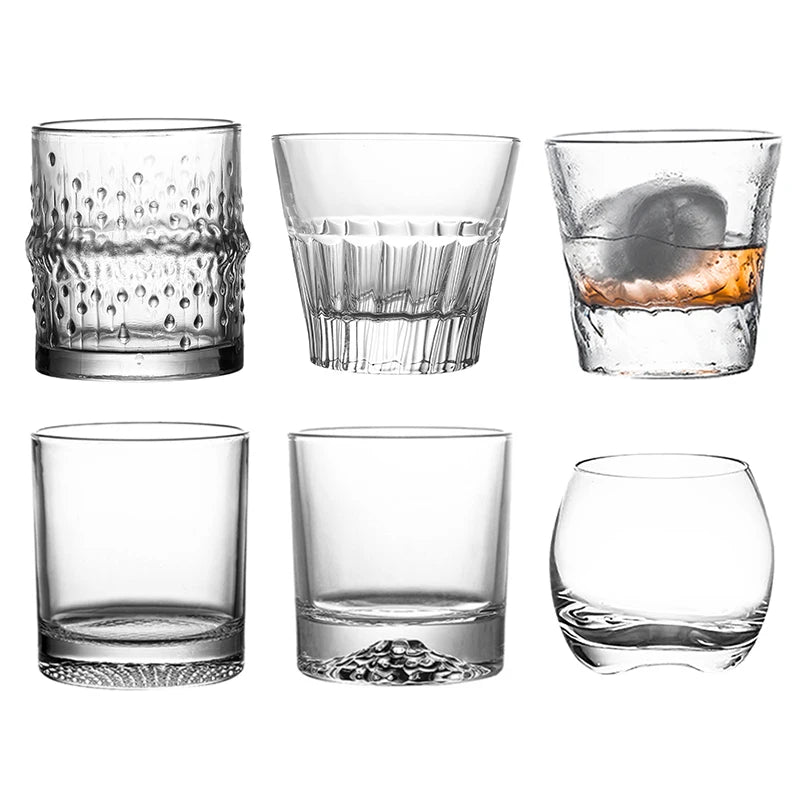 Bicchieri Da Whisky Ecologici E Durevoli Cocktailgeek Forma Rotonda In Vetro Trasparente Per Appassionati Di Whisky