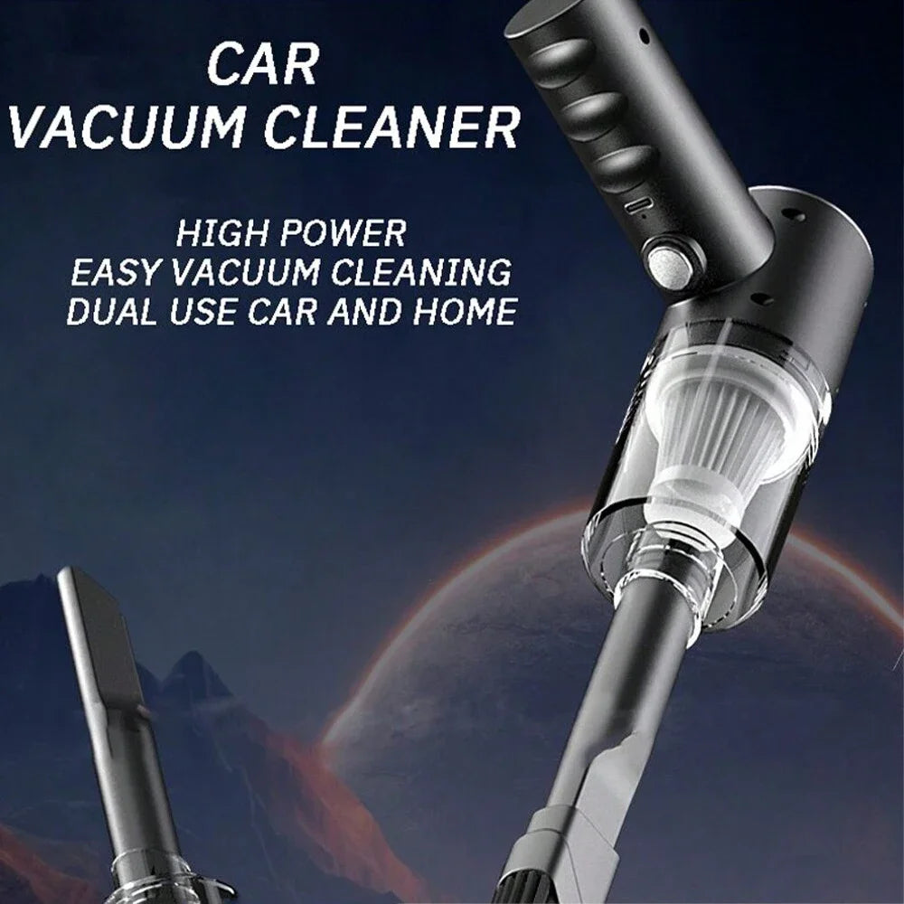 Aspirapolvere Senza Fili 120W Potente e Portatile per Casa e Auto Batteria Inclusa Leggero e Maneggevole