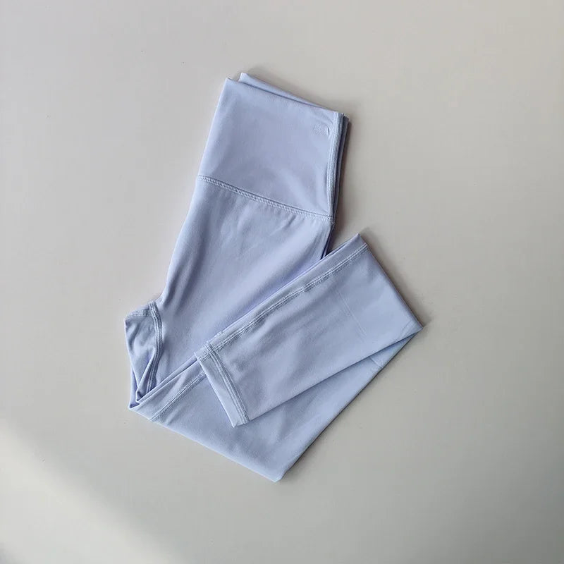 Tuta Da Yoga Donna Con Reggiseno Sportivo Fascia Alta Leggings Dimagranti Set Traspirante