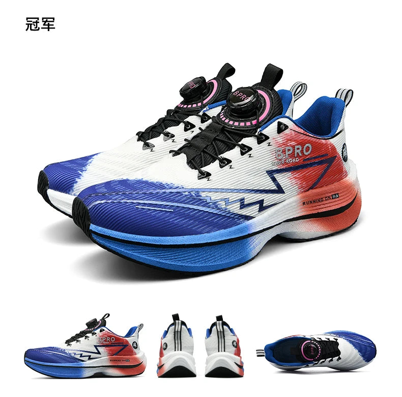Scarpe Da Corsa Professionali Con Piastra In Carbonio Per Maratona Traspiranti Leggere Sneakers Comode Per Uomo E Donna