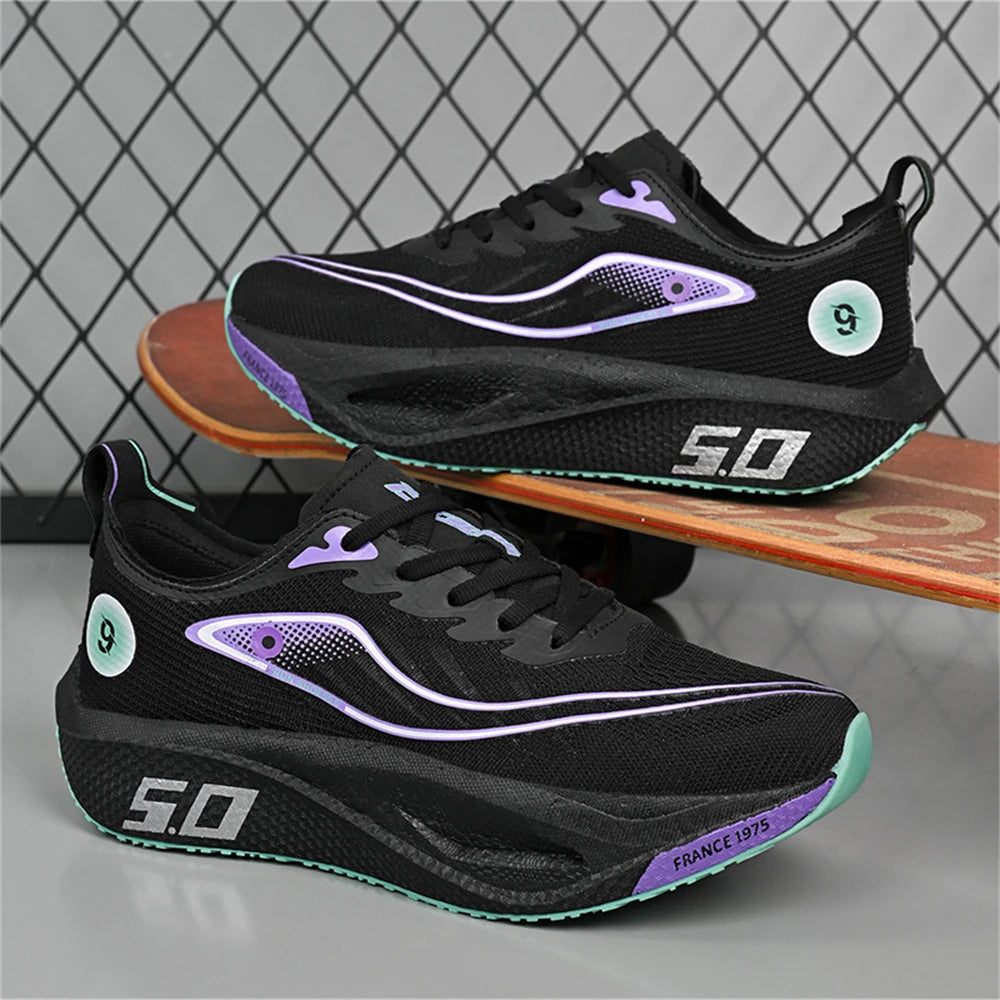 Scarpe Da Corsa Unisex Per Uomo E Donna Con Piastra In Carbonio Ammortizzanti Per Maratona Allenamento Atletica Leggera
