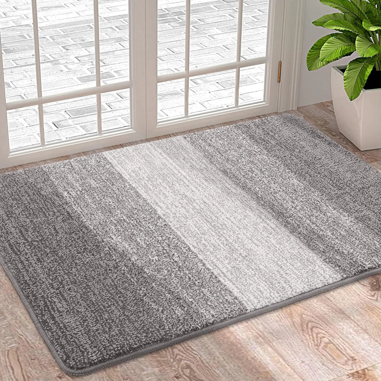 Kitinjoy Tappetini Per Porte Da Interno Lavabili Zerbini Morbidi Dirt Trapper Tappetino Per Porta Per Porte Super Assorbenti