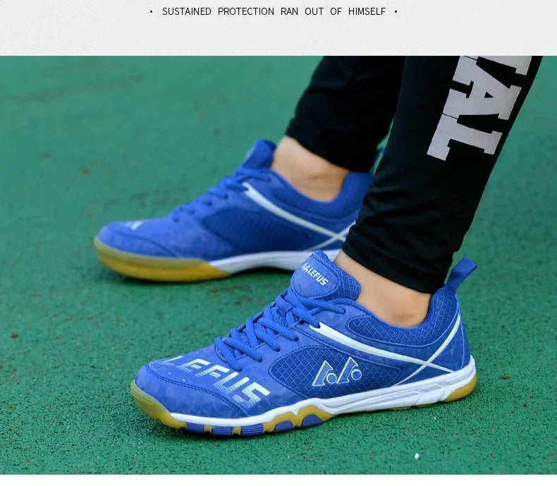 Scarpe Da Tennis Da Competizione Uomo Professionali Traspiranti Coppia Scarpe Da Ping Pong E Badminton