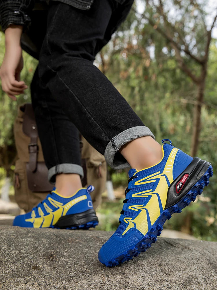 Scarpe Da Trekking Uomo Traspiranti In Rete Antiscivolo Per Terreni Misti All Aperto Resistente All Usura Esterni