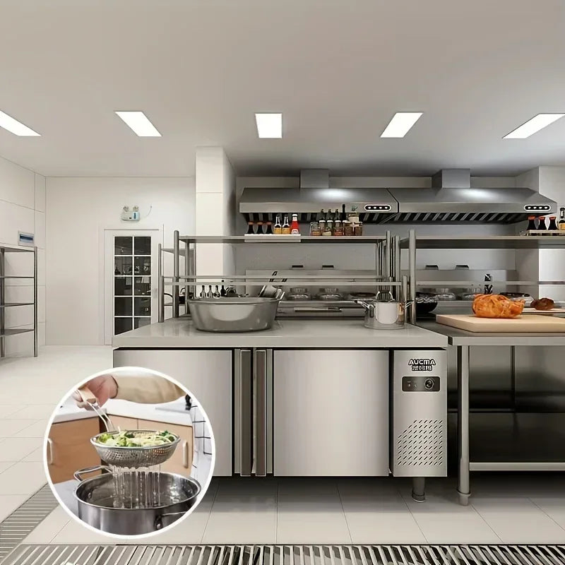 Schiumarola In Acciaio Inossidabile Con Manico In Legno Portatile Per Cibo Fritto Filtraggio Colino Cucina
