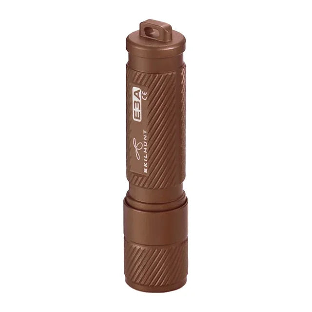 Skilhunt E3A Torcia LED Portachiavi EDC 100 Lumen AAA Mini Pocket Ricaricabile Compatibile