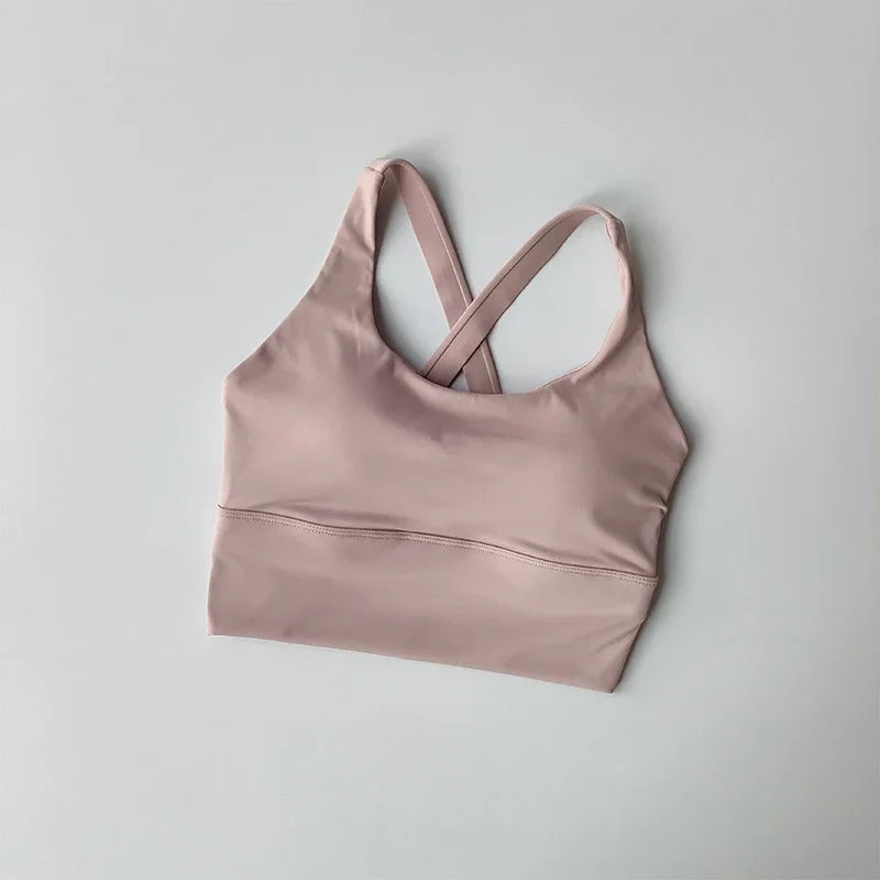 Reggiseno Sportivo Tutto In Uno Alta Intensità Antiurto Per Corsa Yoga Fitness Estivo WX238