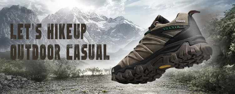 Scarpe Da Trekking In Pelle Di Alta Qualità Per Uomo Con Lacci Durevoli Per Attività All'Aperto