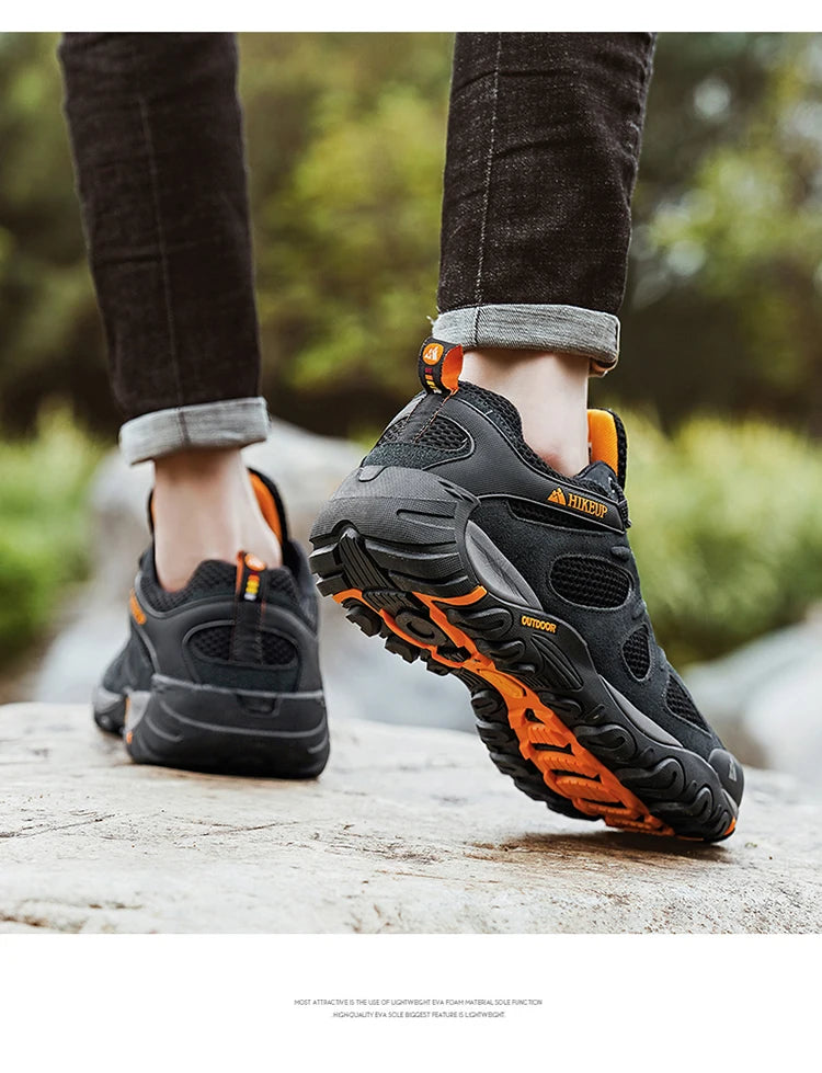 HikeUp Scarpe Da Uomo Traspiranti Antispruzzo Per Trekking All Aperto Alpinismo Sportivo Sneaker