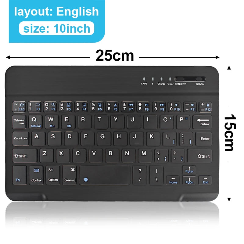Set Tastiera e Mouse Bluetooth RGB Retroilluminato, Mouse Wireless 2.4G, Tastiera Ricaricabile