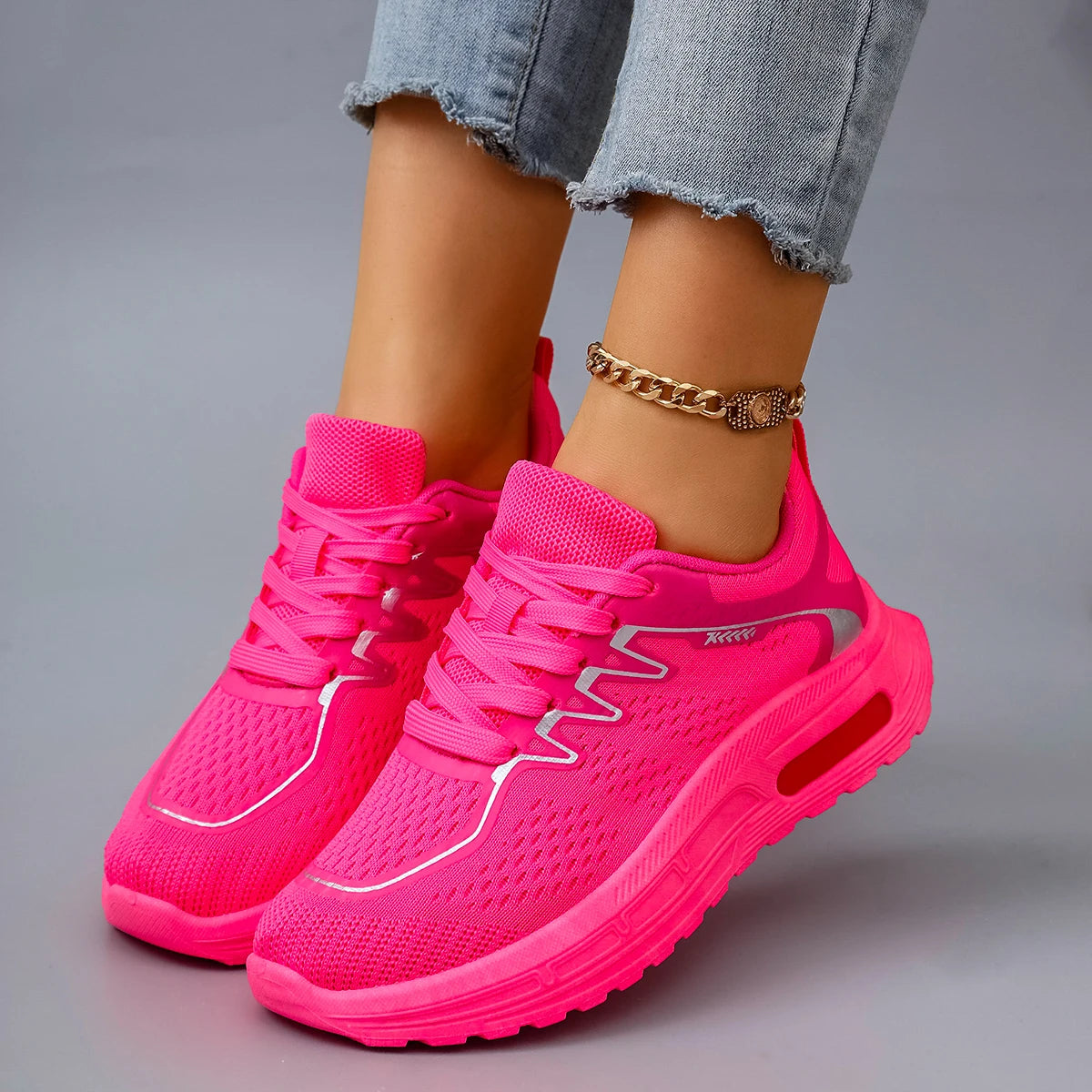 Scarpe Basse Da Donna In Mesh Traspirante Per Estate Scarpe Da Ginnastica Casual Spedizione Gratuita