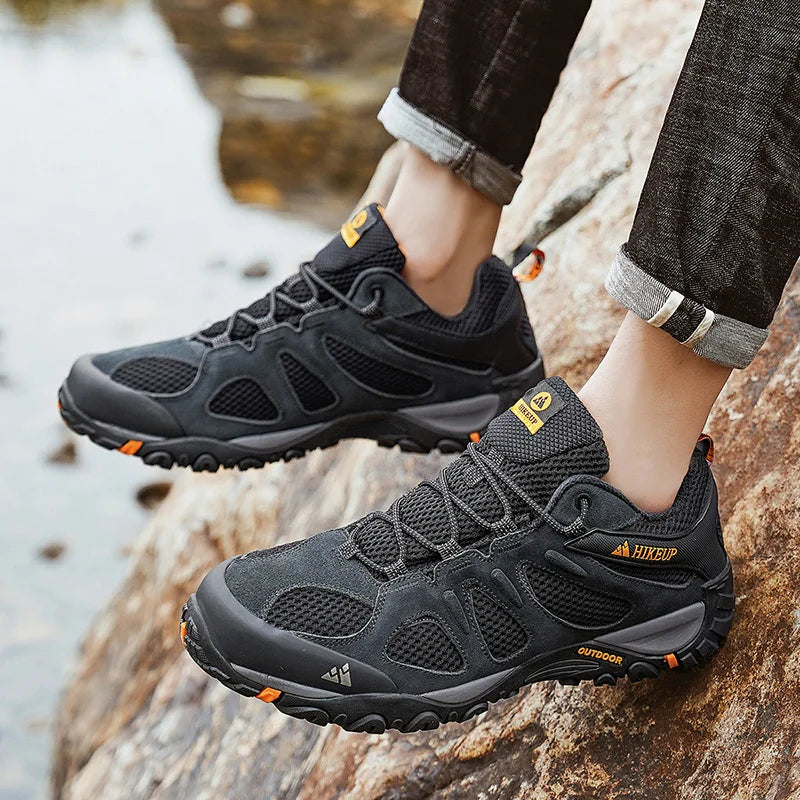 Scarpe Da Trekking Da Uomo Antiscivolo Traspiranti Resistenti All Usura Antispruzzo Scarpe Da Montagna