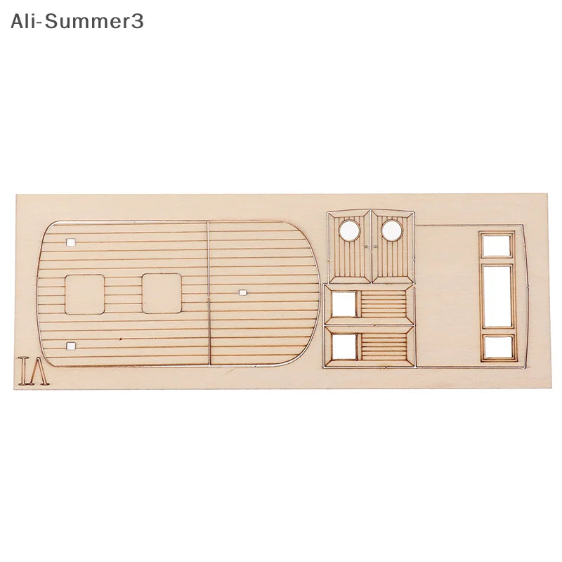 1:30 Modello di assemblaggio di navi Barca a vela in legno Kit in legno fai da te Puzzle Giocattoli Regalo