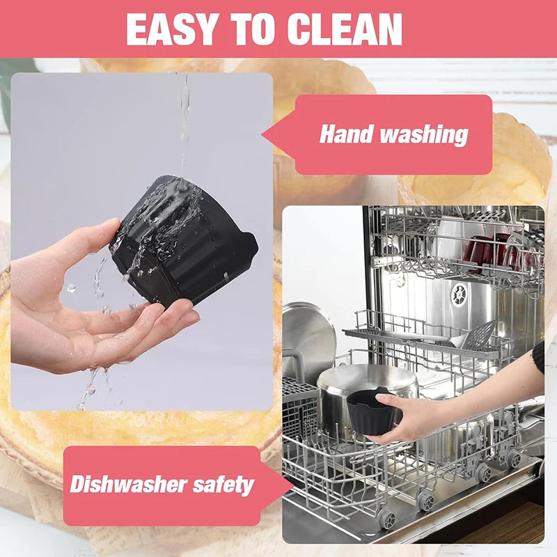 Stampo In Silicone Per Friggitrice Ad Aria Vassoio Multiuso Muffin Torta Crostata E Uova Accessori