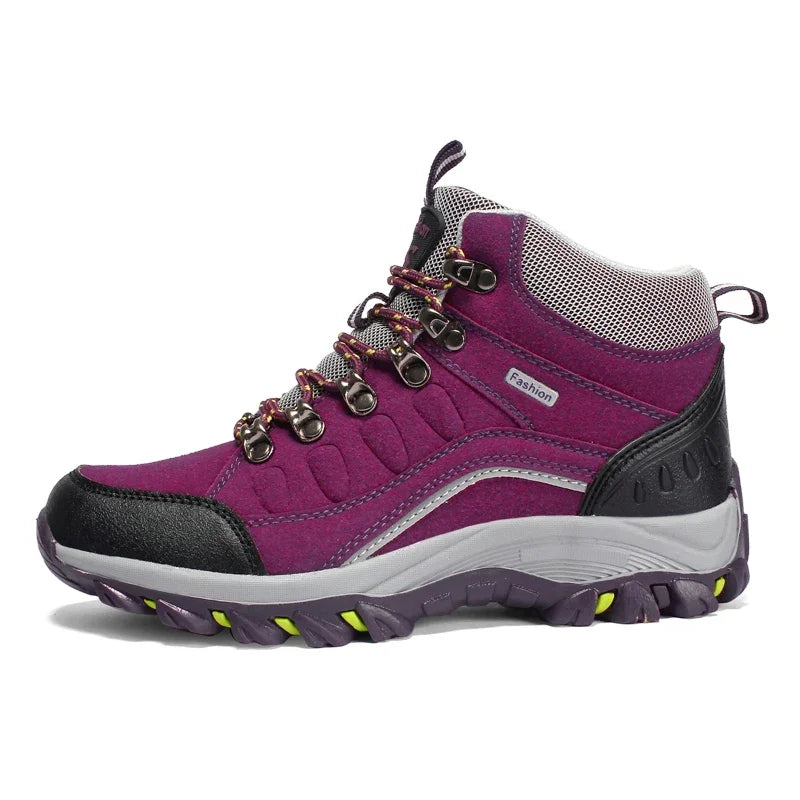 Scarpe Trekking Da Donna All Aperto Con Alta Imbottitura Antiscivolo Sneaker Casual Da Arrampicata