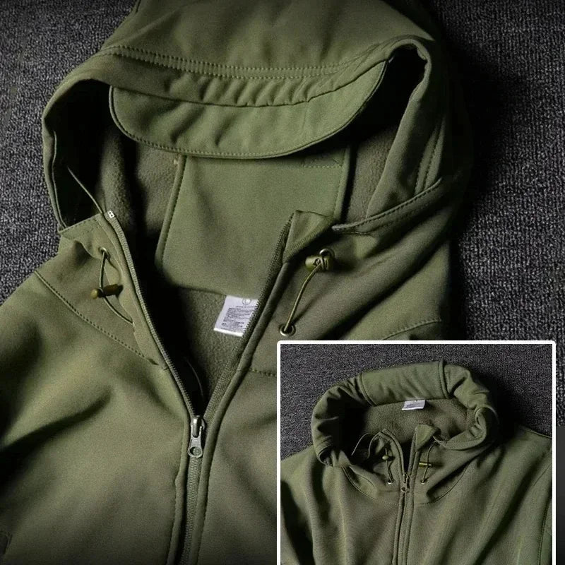 Set Uniformi Tattiche Uomo In Pile Combattimento Tuta Caccia Multicam Mimetica All Aperto Pantaloni Cargo Softair