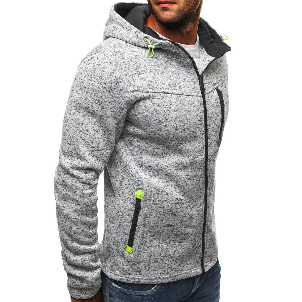 MRMT 2026 Felpa Con Cappuccio Da Uomo Jacquard In Pile Morbida E Calda Ideale Per Inverno E Abbigliamento Casual