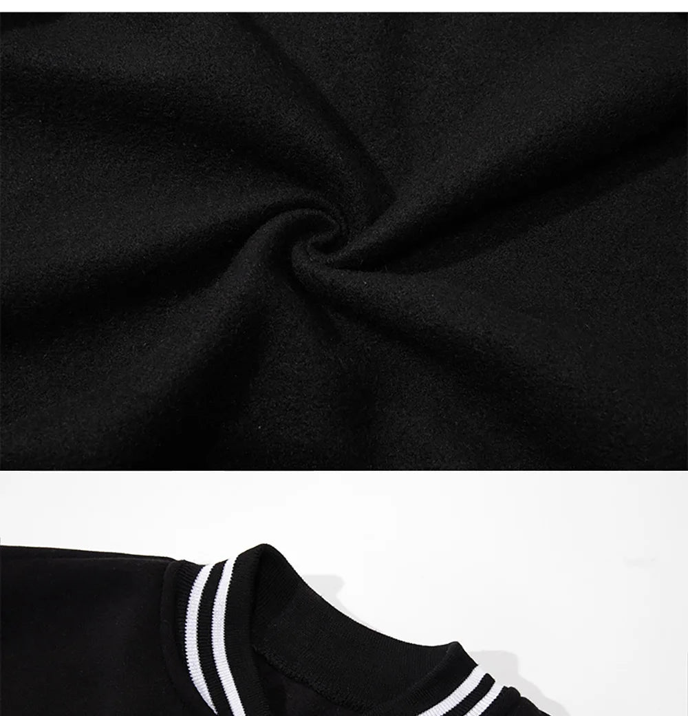 Giacche Baseball Uomo Stile Preppy Casual Brooklyn New York 1898 City Letter S 5XL High Street Tops