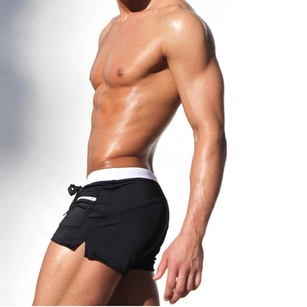 Costume Da Bagno Uomo Board Shorts Traspirante Ad Asciugatura Rapida Per Surf Sunga