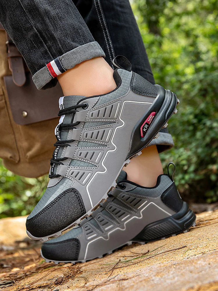 Scarpe Da Trekking Da Uomo Impermeabili Antiscivolo Per Tutti I Terreni Campeggio Allenamento Ciclismo
