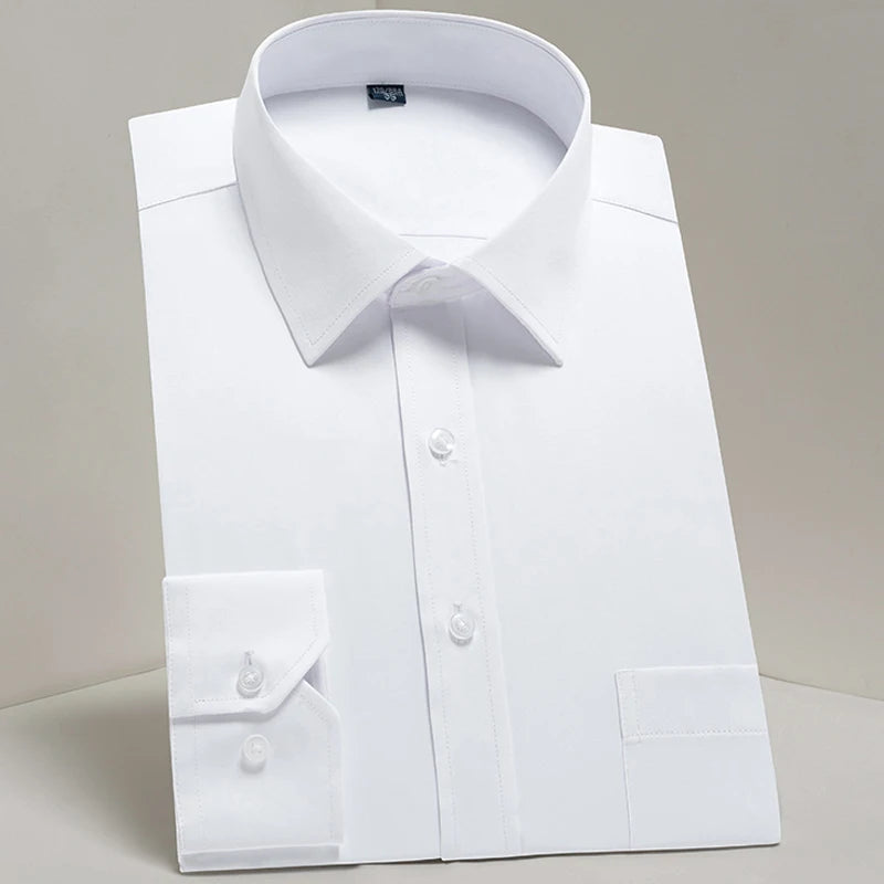 Camicie Da Uomo Eleganti Payel Semi Formale A Maniche Lunghe Con Abbottonatura E Cuciture A Contrasto