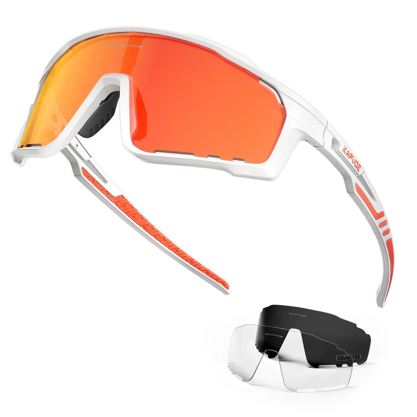 Occhiali Da Ciclismo Polarizzati Kapvoe Da Donna UV400 Occhiali Da Sole Per Bicicletta E Esterno Sport Escursionismo