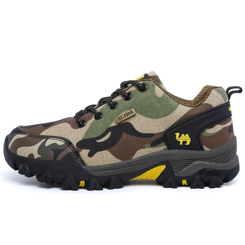 Scarpe Mimetiche Da Esterno Unisex Per Trekking E Trail Running Verde Militare Traspiranti Con Aumento Di Altezza