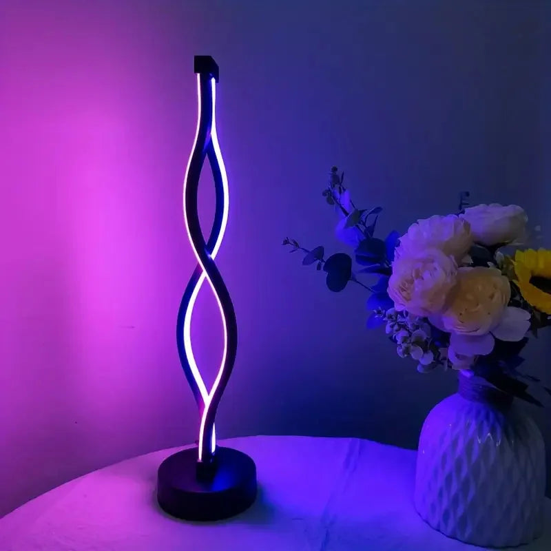 Lampada Nordica Da Comodino Nero In Alluminio Per Camera Da Letto Minimalista Creativa Atmosfera Artistica