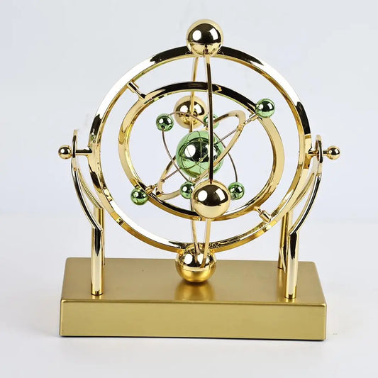 Movimento Perpetuo Pendolo In Orbita Celeste Scultura Cinetica Da Scrivania Decorazione Da Ufficio Rotante