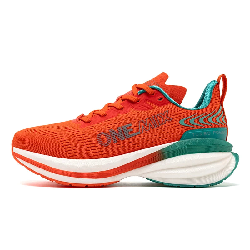 Onemix Sneakers Ad Alto Rimbalzo Uomo Traspiranti Allenamento Resistente All Usura Scarpe Da Corsa