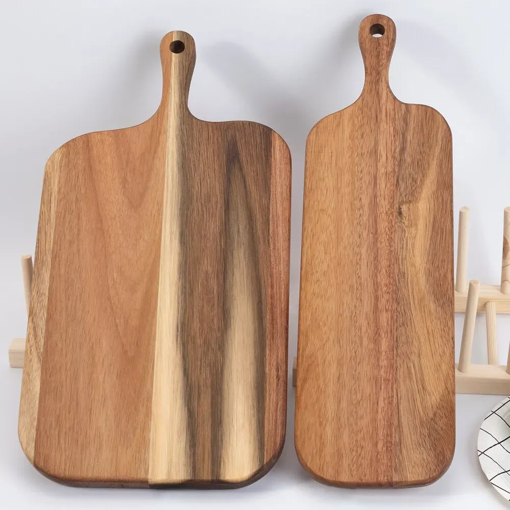 Tagliere In Legno Con Manico Per Cucina Uso Domestico Tagliere Per Formaggi Salumi Frutta E Pane In Legno Naturale