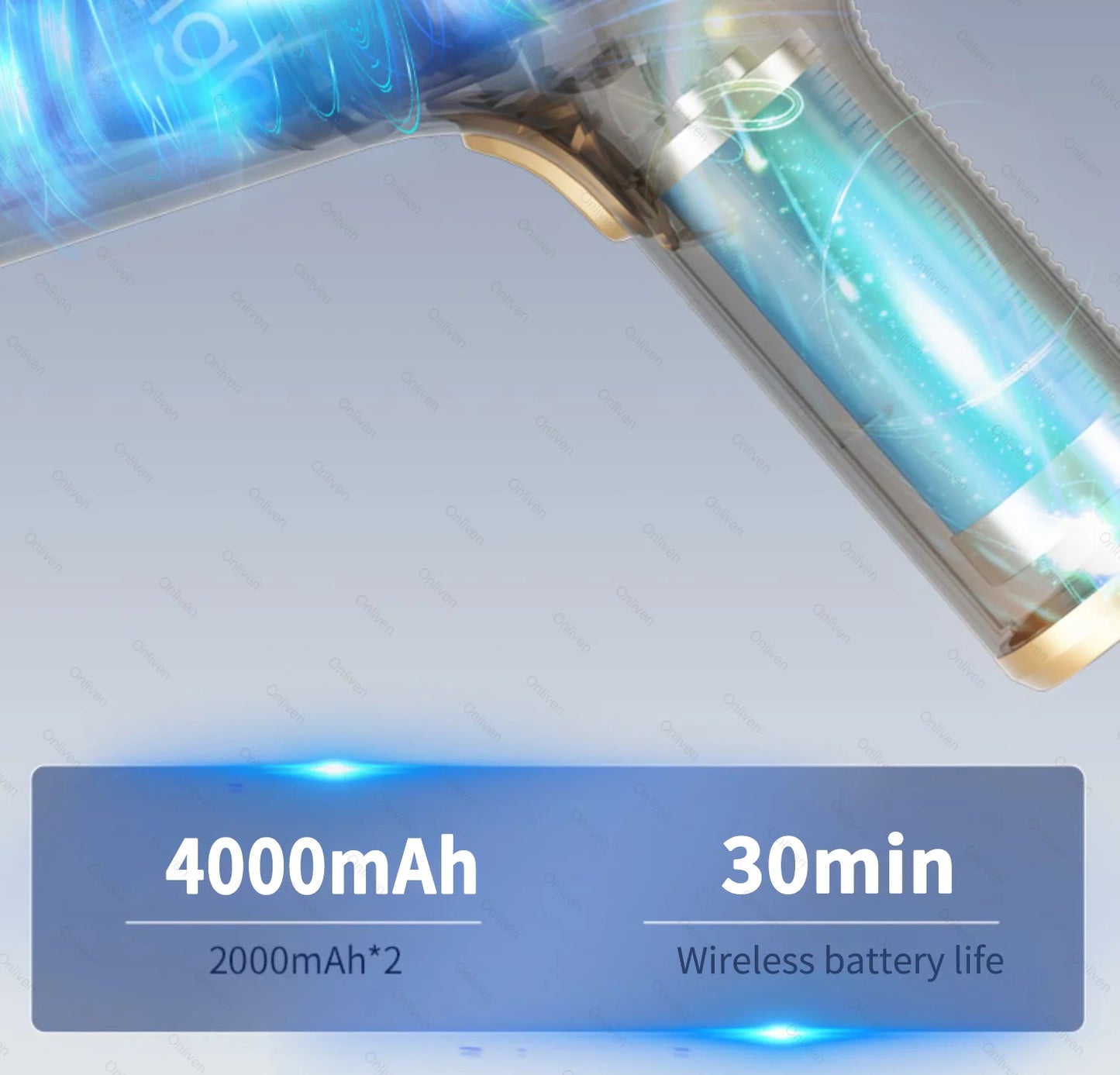 Szuk 98000PA Mini Aspirapolvere Per Auto Potente Pulizia Forte Aspirazione Palmare Wireless Portatile