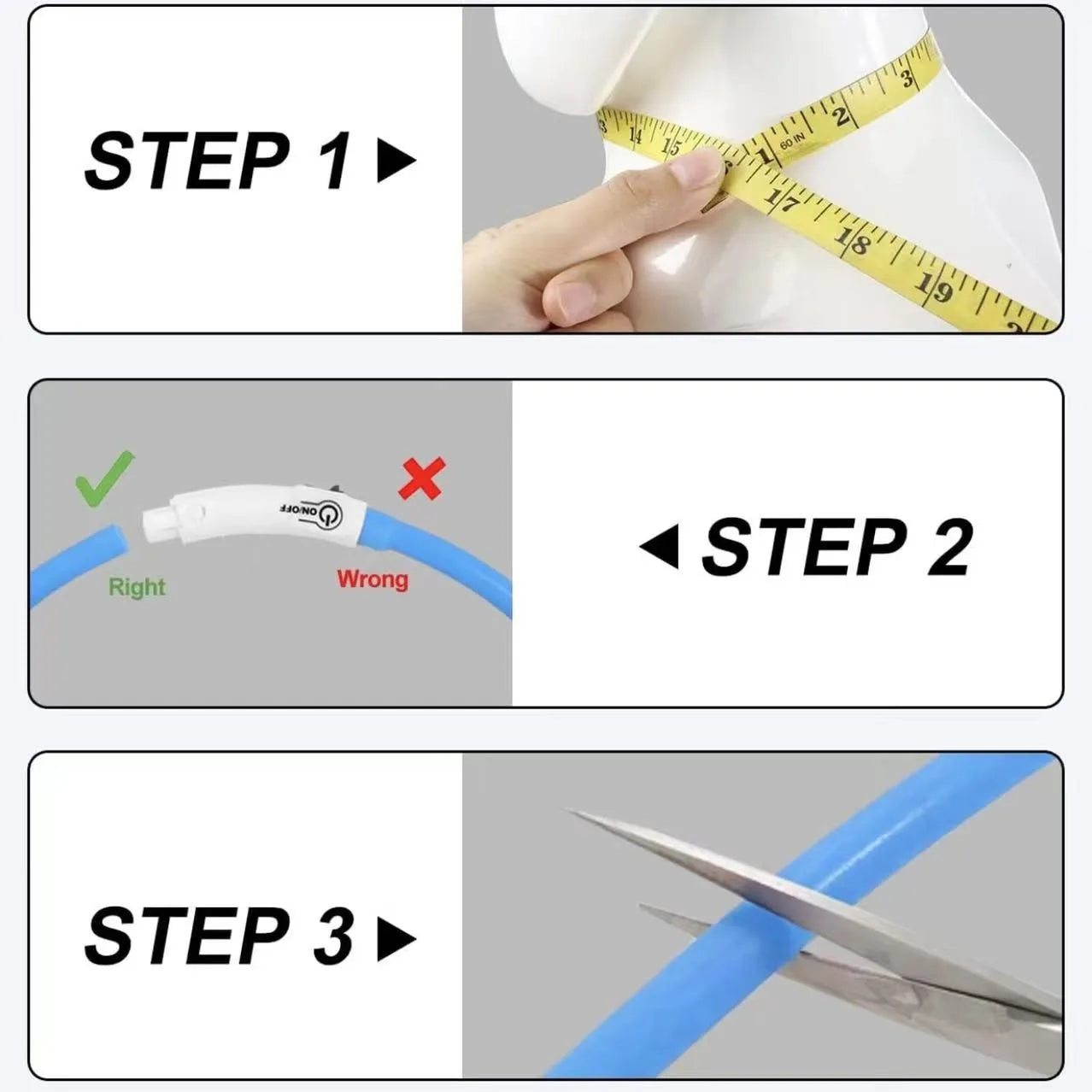 Collare Per Cani In Silicone LED Ricaricabile Tre Modalità Luce Lampeggiante Sicurezza Notturna Anti Smarrimento 70 Cm