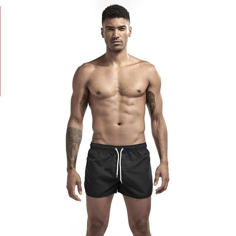 Pantaloncini da Bagno da Uomo da Surf ad Asciugatura Rapida Traspiranti con Coulisse e Tasche per Spiaggia Estiva