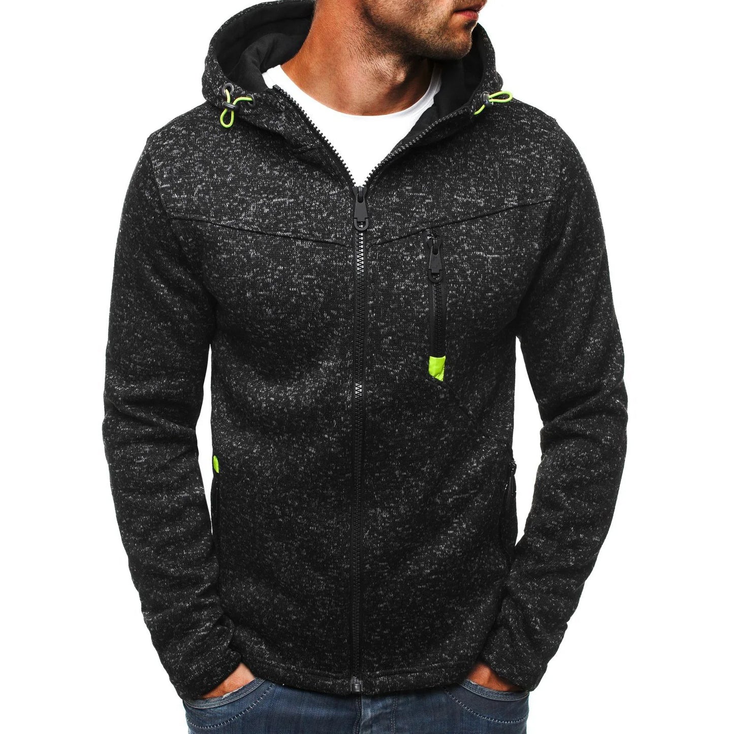 MRMT 2026 Felpa Con Cappuccio Da Uomo Jacquard In Pile Morbida E Calda Ideale Per Inverno E Abbigliamento Casual